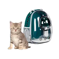 GENERICO - Mochila de Transporte para Mascotas Verde