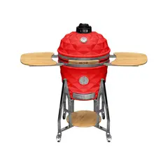 MR GRILL - Kamado 22″ Pulgadas Diamante Rojo