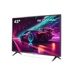 ROYAL - TELEVISOR LED SMART FULL HD 43 PULGADAS RY-43SB NEGRO