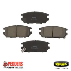 POWERED BY G4X4 GLOBAL 4 X 4 . PE - Pastillas de frenos posterior Ford Ranger Mazda BT-50