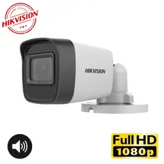 Hikvision - Cámara Tubo FULLHD Dia y Noche con AUDIO IR 20m