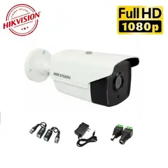 HIKVISION - Cámara Tubo FULLHD IR 40M + AUDIO con accesorios