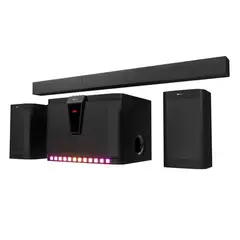KLIP XTREME - Parlante KSB-500 Sound bar subwoofer Bluetooth USB RCA
