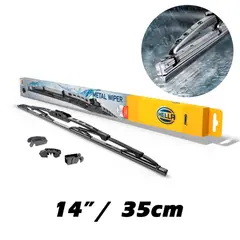 HELLA - Limpiaparabrisas Wiper 14 35CM Metal 1 Par