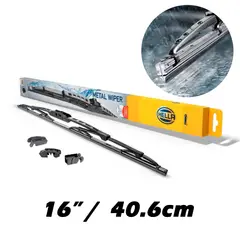HELLA - Limpiaparabrisas Wiper 16 40CM Metal 1 Par
