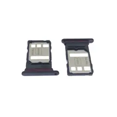 GENERICO - Repuesto Bandeja SIM Micro SD HUAWEI Y9A - NEGRO.