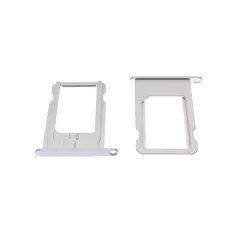 Repuesto Bandeja SIM IPHONE 5S - PLATEADO.