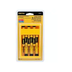 PRETUL - JGO DESARMADORES DE JOYERO X 6 PZS 21381