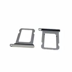 GENERICO - Repuesto Bandeja SIM IPHONE 13 DUAL - BLANCO.
