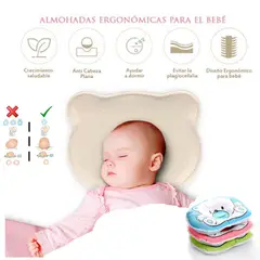 GENERICO - Almohada protectora cabeza bebé