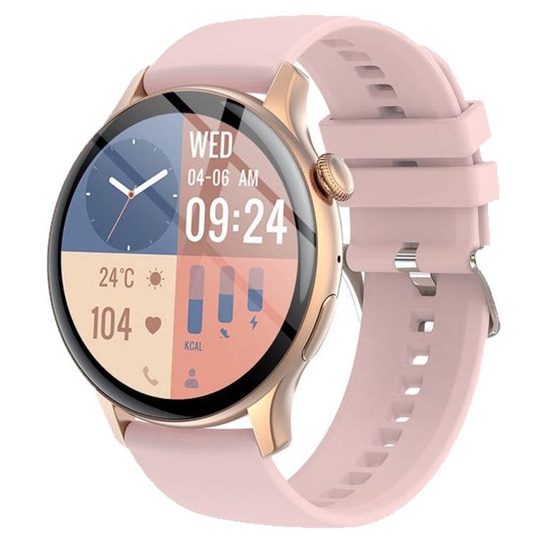 Smartwatch Gt-H5 Amoled 1.43" Rosa Bluetooth Ip68