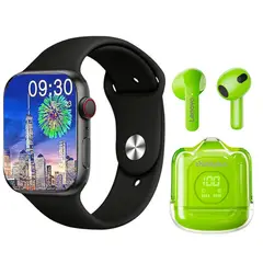 LENOVO - Audífonos XT65-Verde y Toumi Watch S9 Pro-B