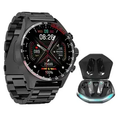 LENOVO - GM2 Pro De Audífonos tws-Negro y Toumi Watch GT-R2
