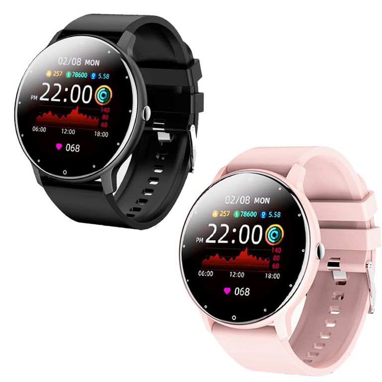 Set 2 De Watch Fit 2 Reloj inteligente Bluetooth SmartWatch