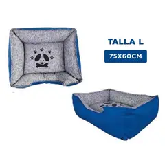 GENERICO - Colchoneta Premium Pet Azul Talla L