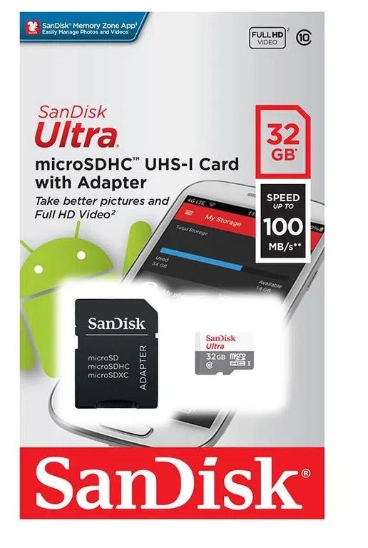 Memoria Flash Ultra Microsdhc 32 gb
