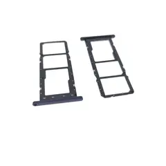 GENERICO - Repuesto Bandeja SIM Micro SD LG K61 - GRIS.