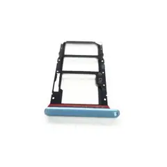 GENERICO - Repuesto Bandeja SIM Micro SD MOTO G22 - PLATA.