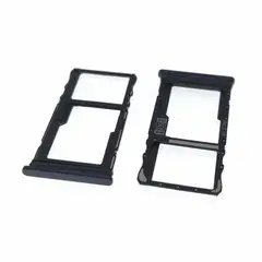 GENERICO - Repuesto Bandeja SIM Micro SD MOTO G50 - NEGRO.