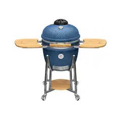 MR GRILL - Kamado 24″ Pulgadas Golf Azul Oscuro