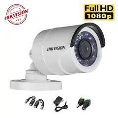 HIKVISION - Cámara Tubo FullHD IR 20m con accesorios