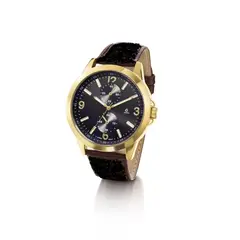 ESIKA - Reloj elegante para hombre Bulgan RM - Correa Negra - Liquidacion