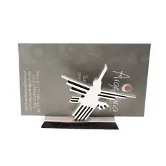 ARGENTARIA - Tarjetero Colibrí - Plaqué