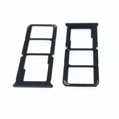 GENERICO - Repuesto Bandeja SIM Micro SD REALME A16 - AZUL.