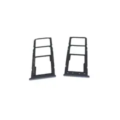 GENERICO - Repuesto Bandeja SIM Micro SD SAMSUNG A10S - NEGRO.