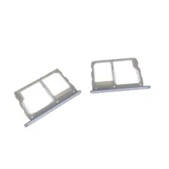 GENERICO - Repuesto Bandeja SIM Micro SD SAMSUNG A3 2016 - GRIS.