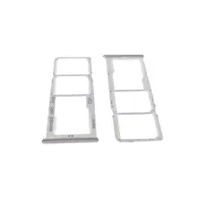 GENERICO - Repuesto Bandeja SIM Micro SD SAMSUNG M51 - BLANCO.