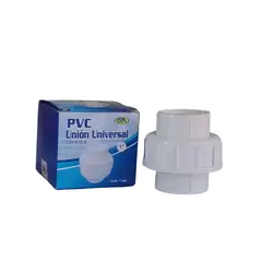 C AND A TOOLS - Unión Universal PVC Sin Rosca C&A 3/4" - Blanco