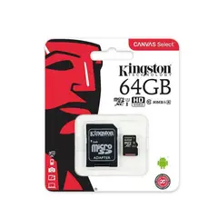 KINGSTON - MEMORIA MICRO SD 64GB CLASE 10