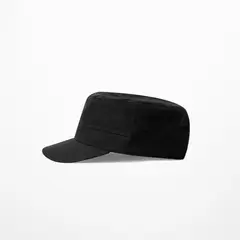 KAST PE - Gorra Hombre Carbonera Estilo Militar Clásico - Negro