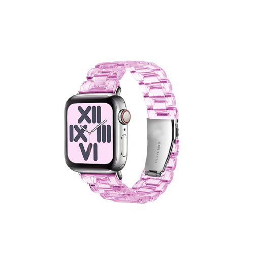 Correas Acrilicas Para Applewatch 38-40-41mm - Rosa