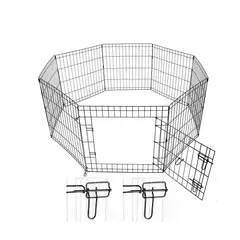 GENERICO - Corral Reja para mascotas 60 x 80cm