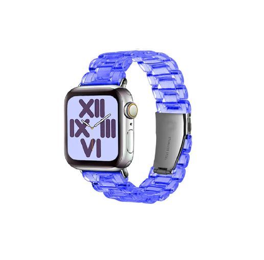 Correas Acrilicas Para Applewatch 42/44/45/49mm - Azul