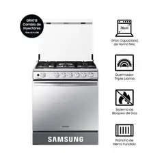 SAMSUNG - COCINA A GAS MIRROR 76CM