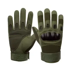 GENERICO - Guantes Tácticos Deportivos Militares Protección Verde