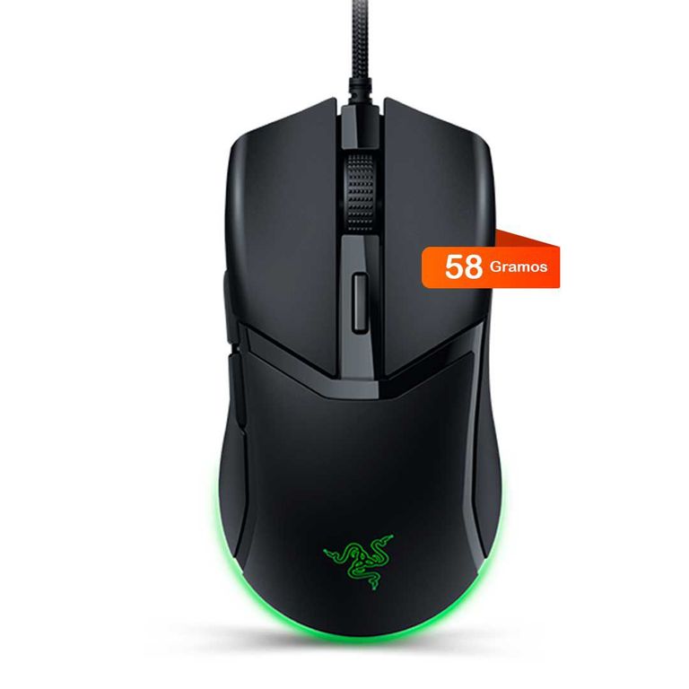 Mouse Cobra RGB Chroma 8500 DPI 58 gramos - Negro