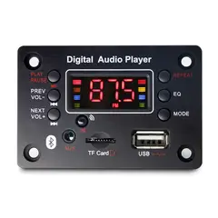 GENERICO - Panel Cuadrado Audio Bt Fm Mp3 Aux Realtec