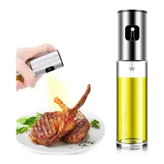 GENERICO - Aceitero Spray Botella de Vidrio Aerosol Ahorrador de Aceite Salsa