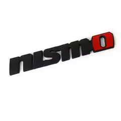 GENERICO - EMBLEMA ADHESIVO NISMO NEGRO MATE