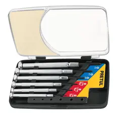 PRETUL - Juego desarmadores de precisión joyero 6 piezas,