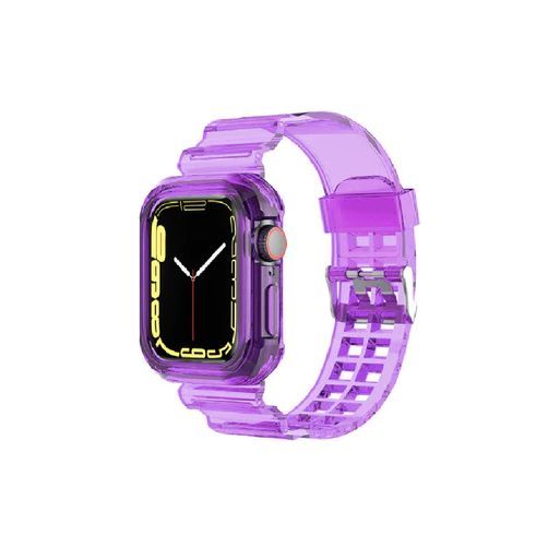 Correa Completa TPU APPLEWATCH 42MM-44MM-45MM-49MM - Morado