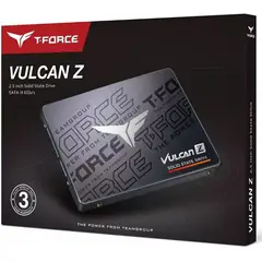 TEAM GROUP - DISCO SSD SOLIDO T-FORCE VULCAN Z 512GB SATA 6Gbs 25 Negro