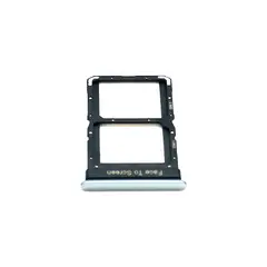 GENERICO - Repuesto Bandeja SIM Micro SD XIAOMI POCO X3 GT - BLANCO PLATA.