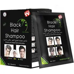 DEXE - SHAMPOO TINTE DE CABELLO BARBA CEJAS CANAS A NEGRO