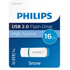 PHILIPS - Memoria USB 16 Gb 2.0 Flash Drive High Speed -Snow
