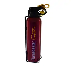 GENERICO - Extintor Deportivo para Carro PQS 05kg brackets Rojo